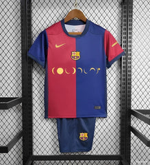 Divisa Barcelona Home Coldplay 2024/2025 BAMBINO