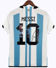 Argentinien WM-Trikot MESSI 10 Autogramm - Erwachsene